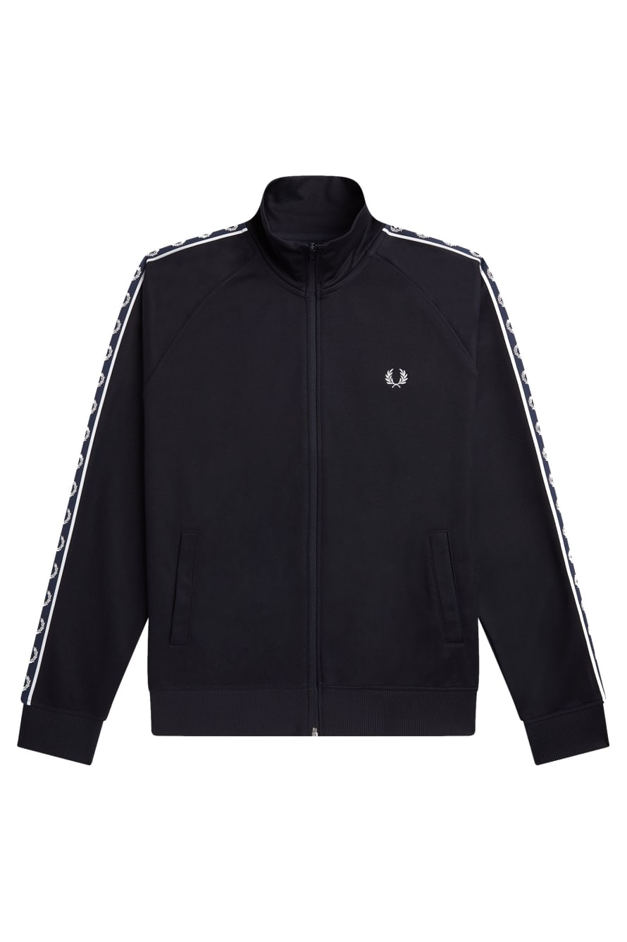 Fred Perry Contrast Tape Track Navy 608