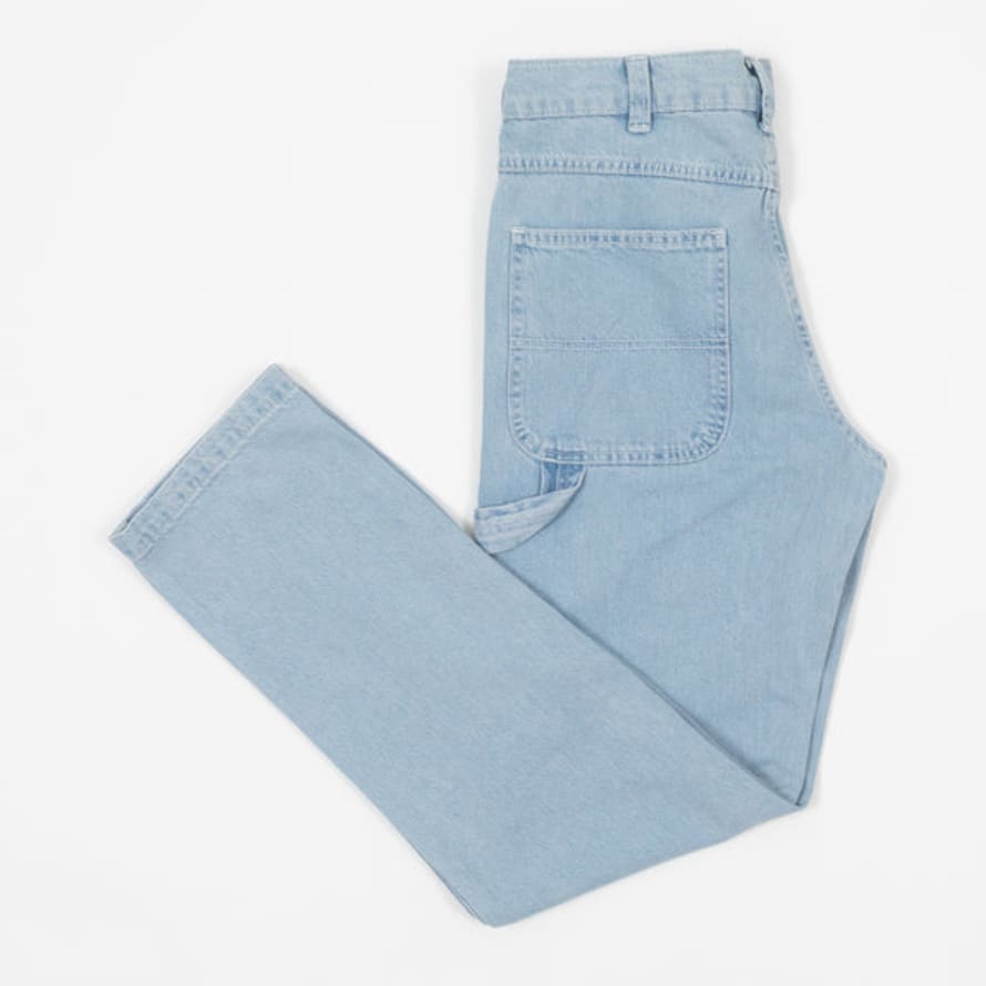 Dickies Garyville Straight Fit Denim Jeans in Vintage Blue