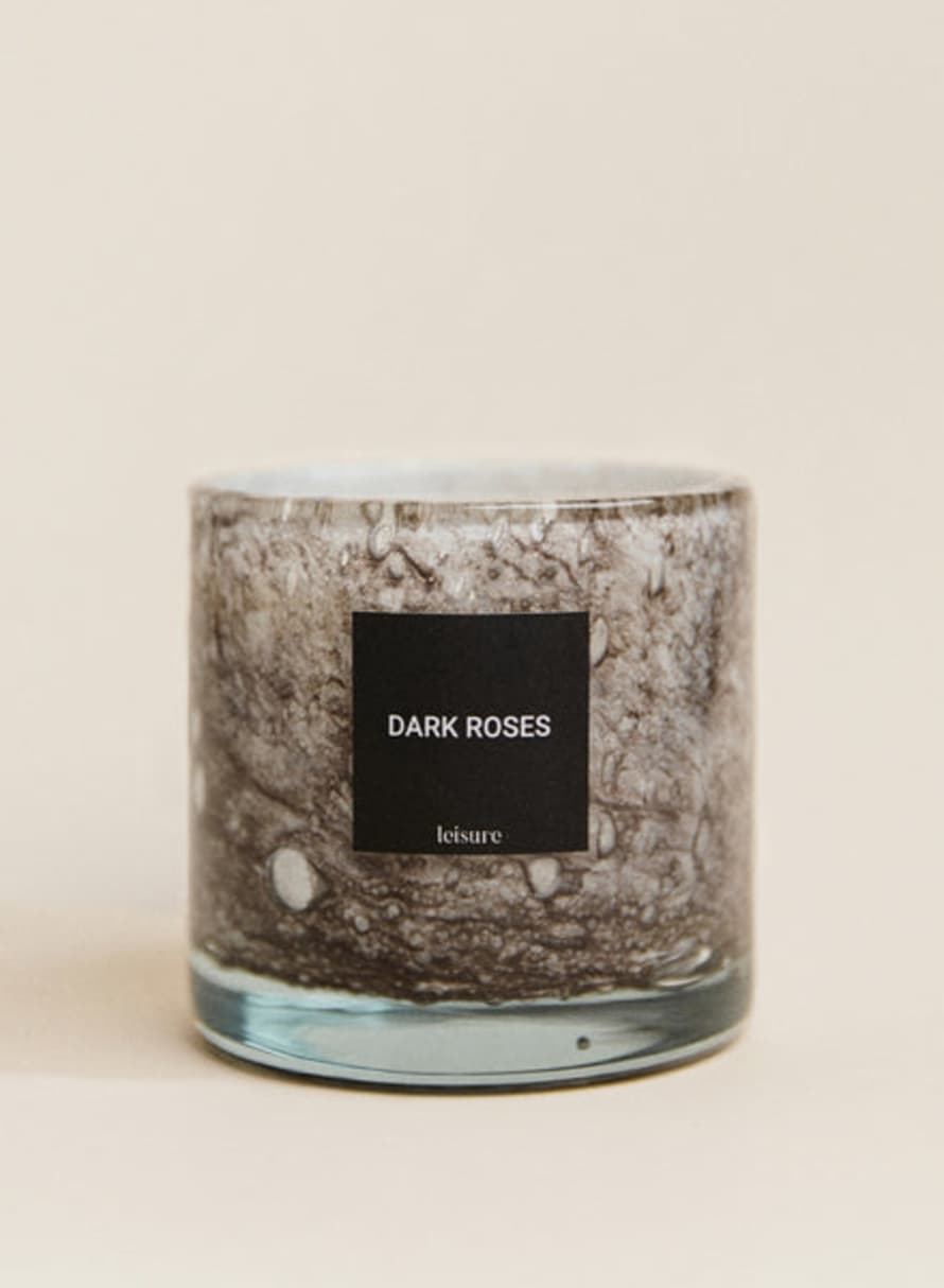 ManufacturedCulture Leisure 150mg Dark Roses Candle