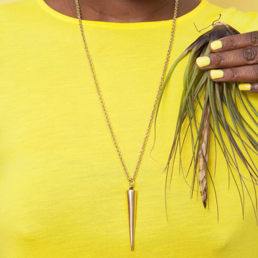 Kenya Signature Spike Charm Necklace