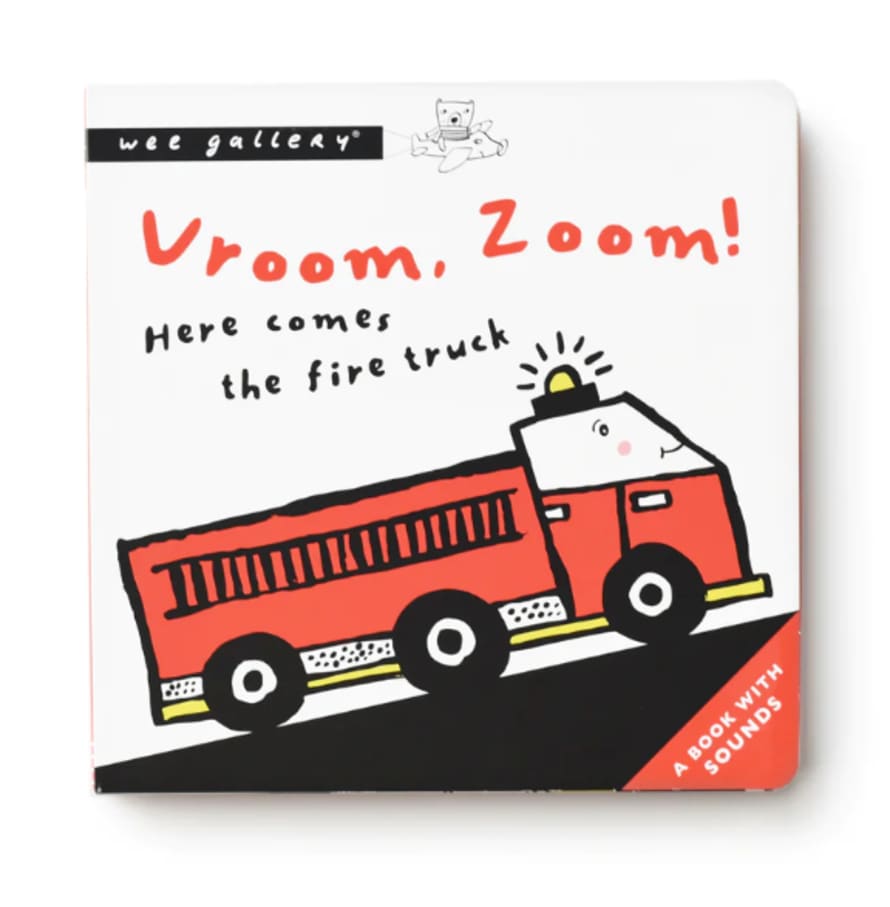 Wee Gallery Sound Book - Vroom, Zoom!