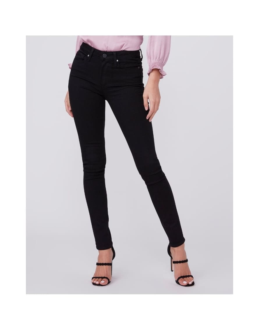 Paige  Black Shadow Hoxton Ultra Skinny Jeans