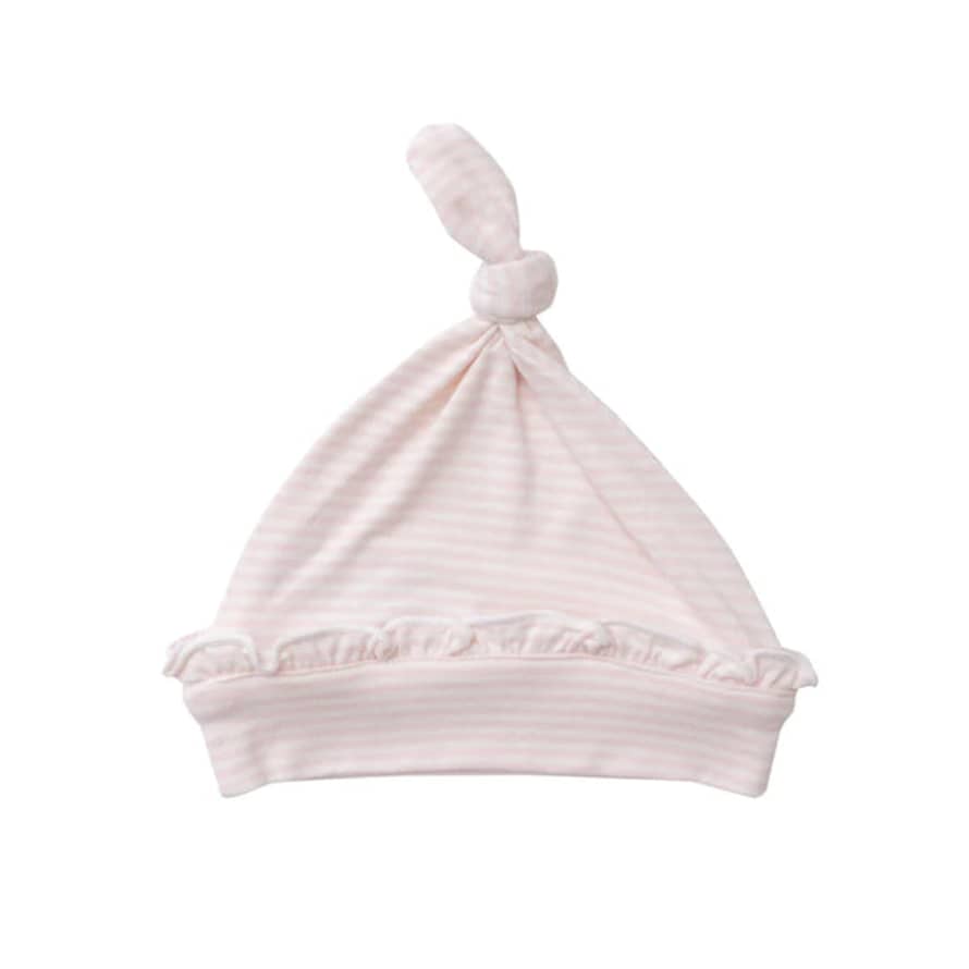 SCBrands Angel Dear - Pink Stripe Knotted Hat 0-3m