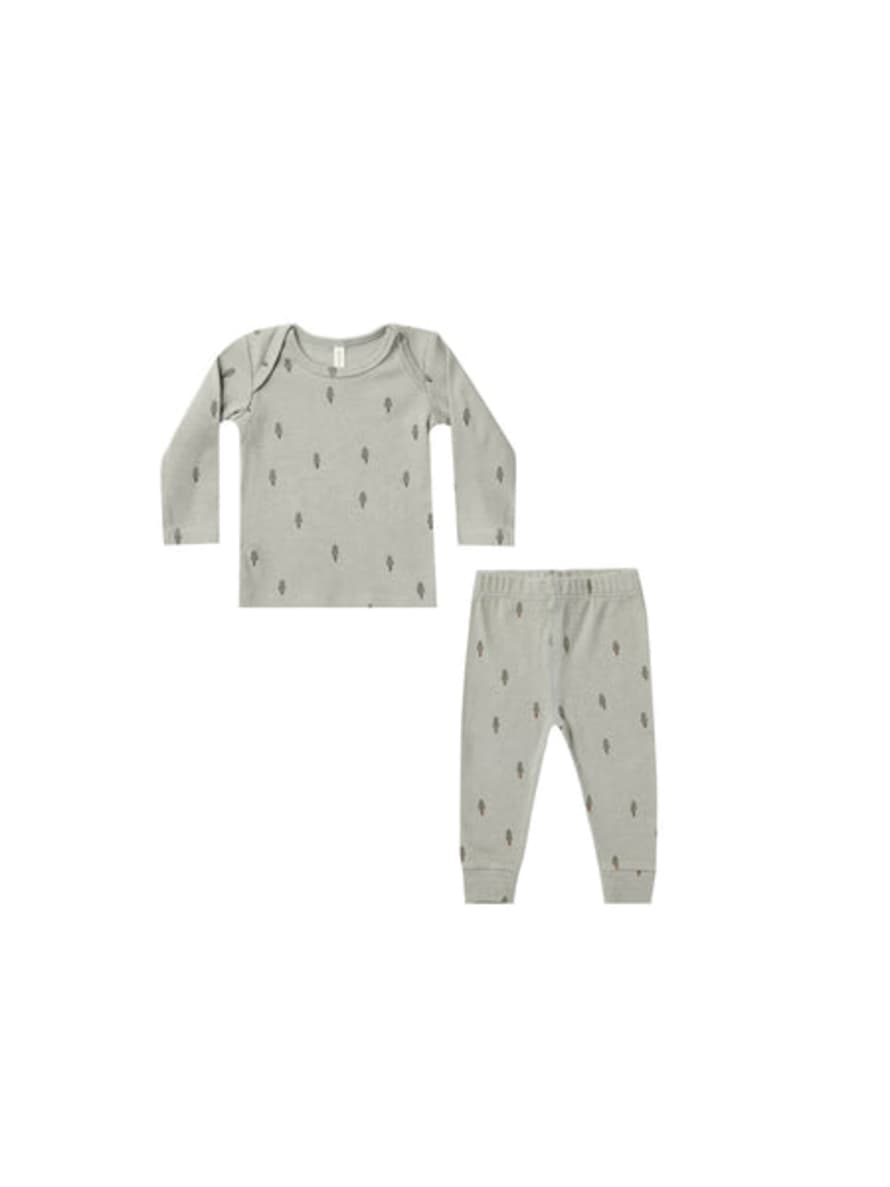 Quincy Mae Long Sleeve Tee And Legging Set Trees