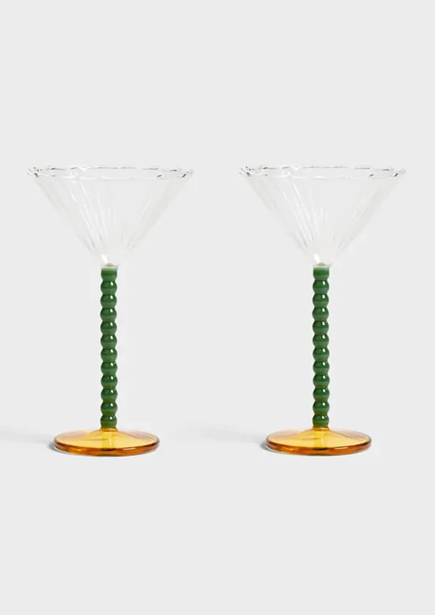&klevering Coupe Perle Glass - Set of 2