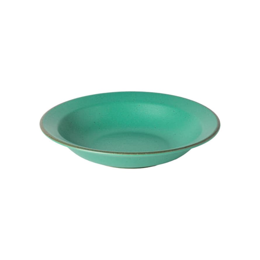Casafina 24cm Aloe Green Positano Pasta Bowl Plate
