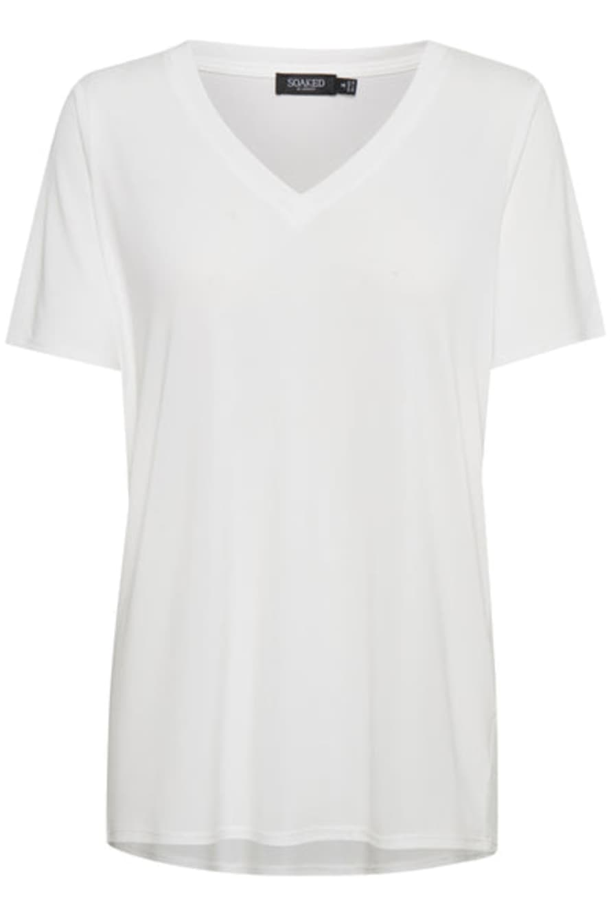 Soaked in Luxury  Slcolumbine Oversize T-shirt - Broken White