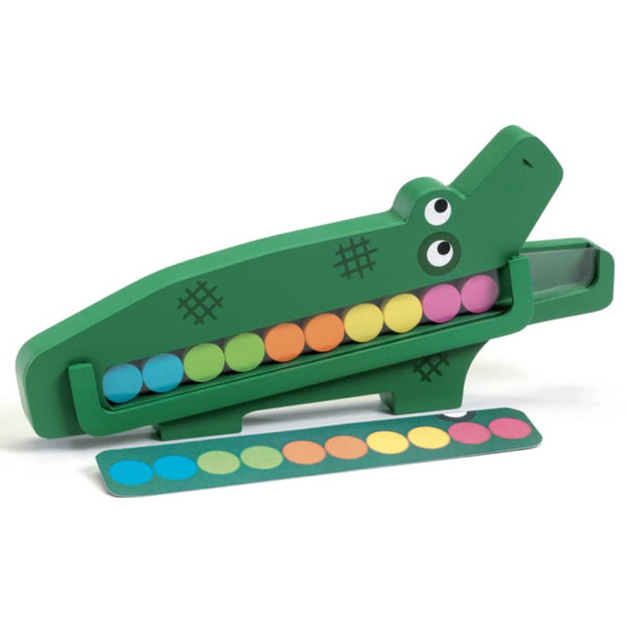 Djeco  Crococroc Wooden Learning & Memory Game