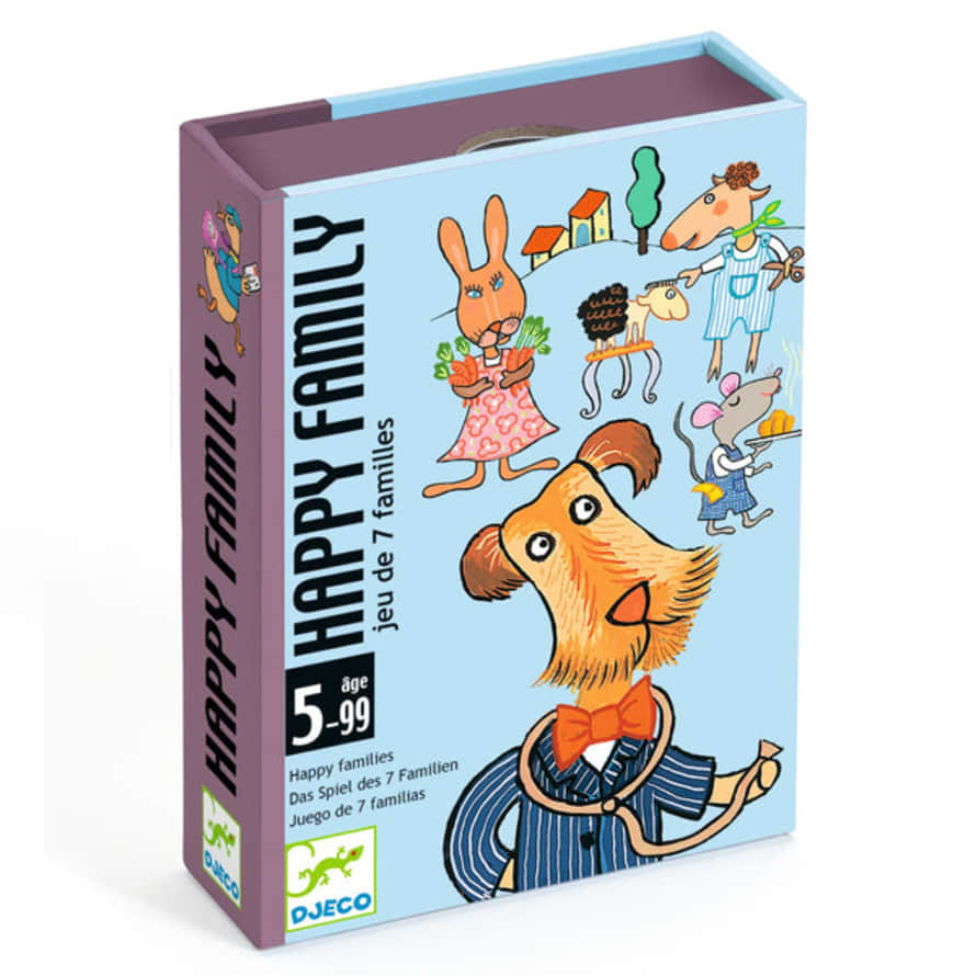 Djeco  Happy Family - Kids Card Game