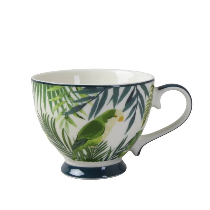 Candlelight Emerald Eden Footed Mug