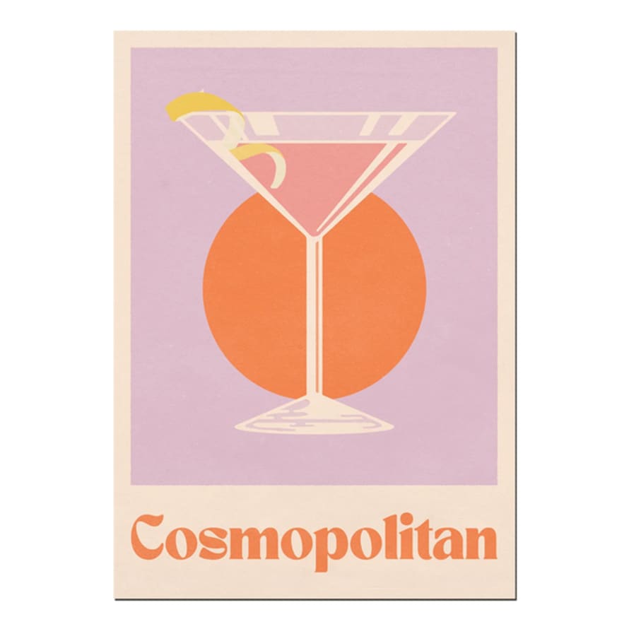 Cai & Jo 'cosmopolitan' Print - A4