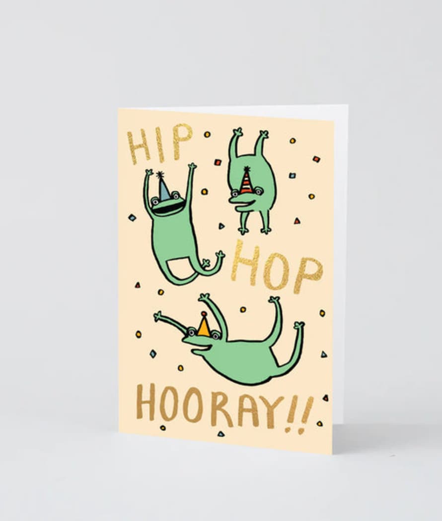 Wrap Hip Hop Hooray Birthday Card