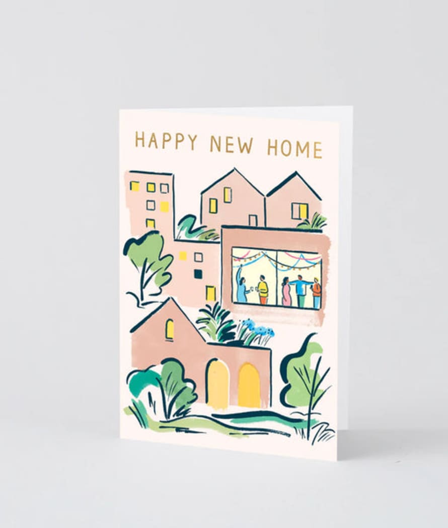 Wrap Happy New Home Housewarming Card