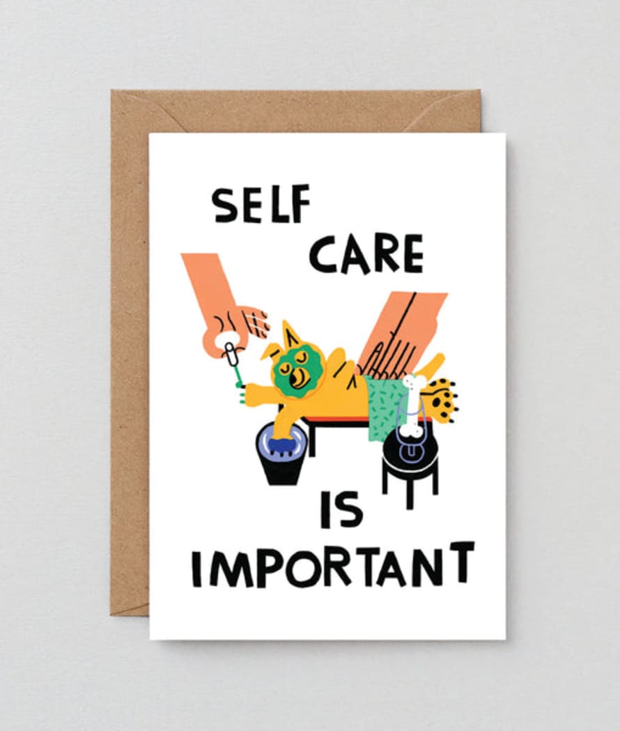 Wrap Self Care Is Important Card