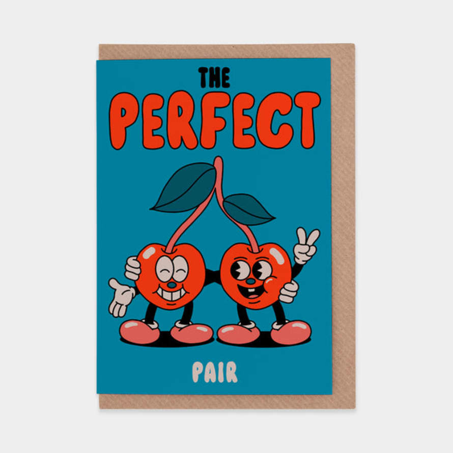 Yeye Weller The Perfect Pair Greetings Card