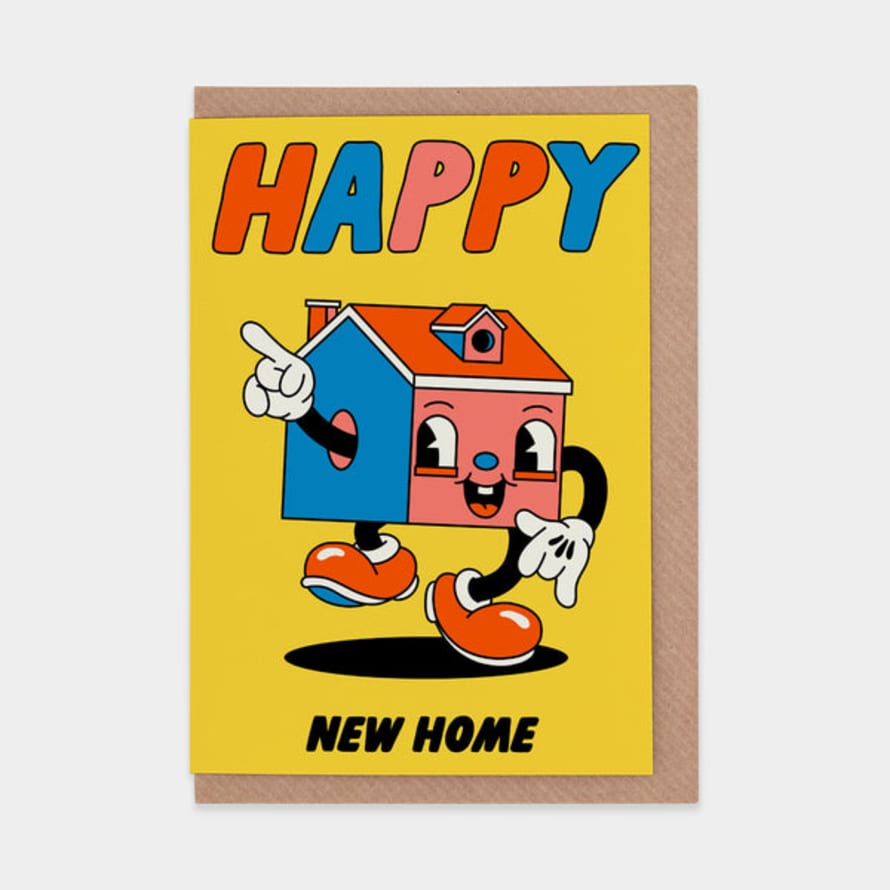 Yeye Weller Happy New Home Greetings Card
