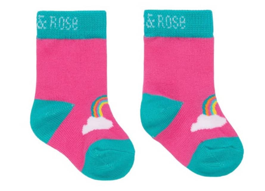 Blade & Rose Baby Socks Cotton Magical Rainbow