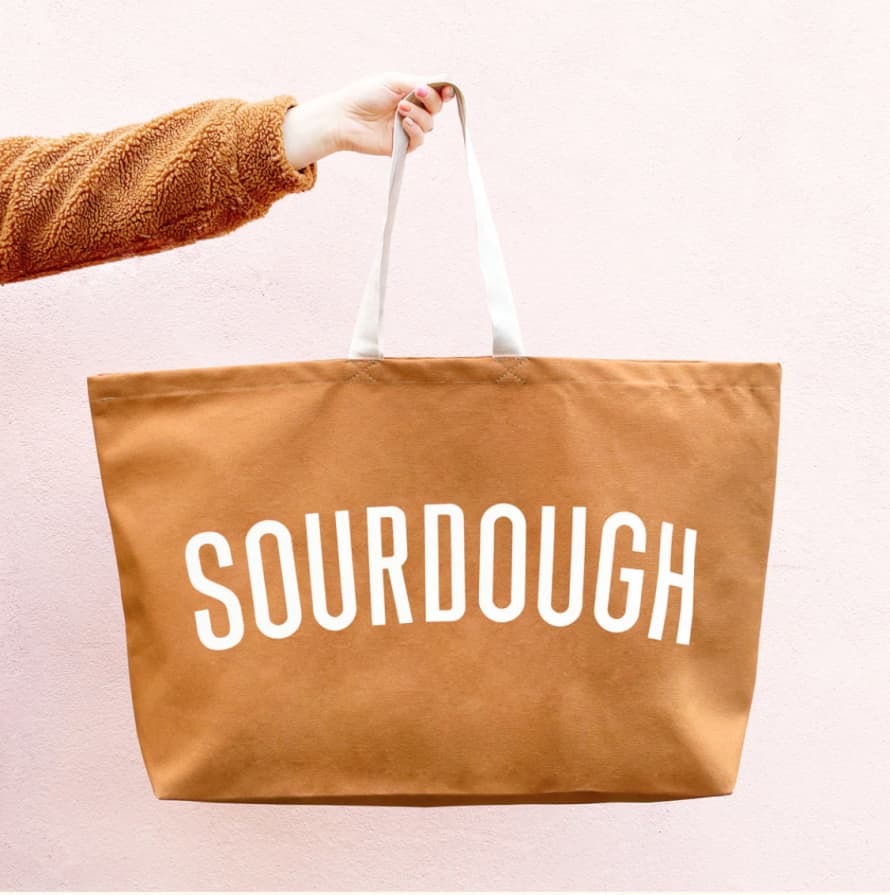 Alphabet Bags Sourdough - Tan REALLY Big Bag