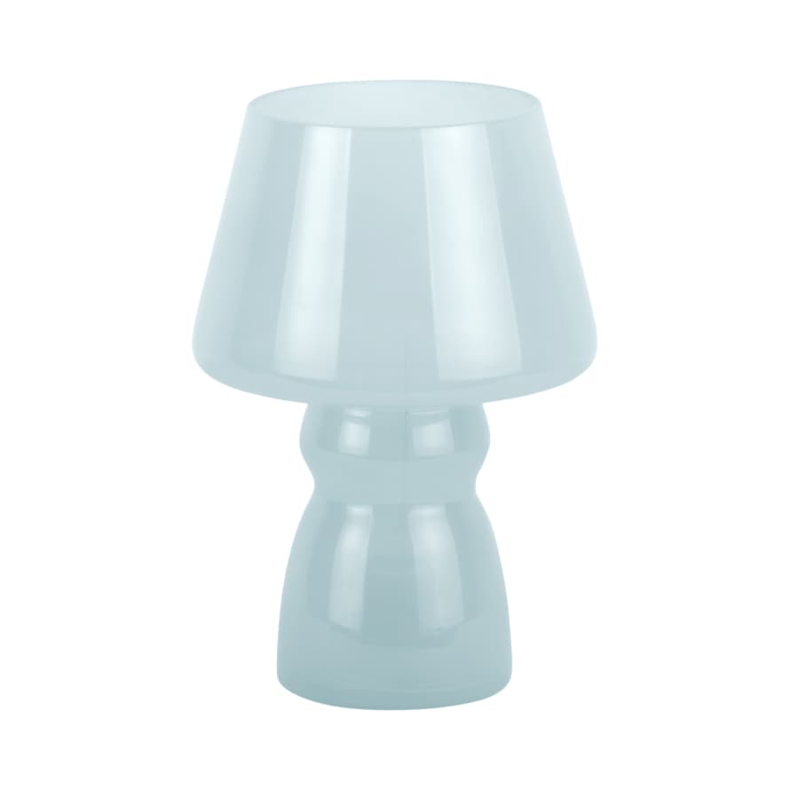 Letimov Classic Glass Portable Table Lamp - Soft Blue