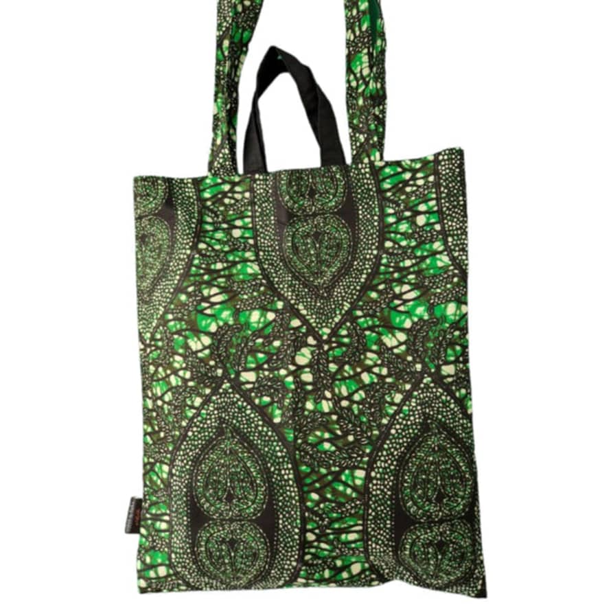 Lolly  &  Kiks Tote Bag African Wax Print Nkechi