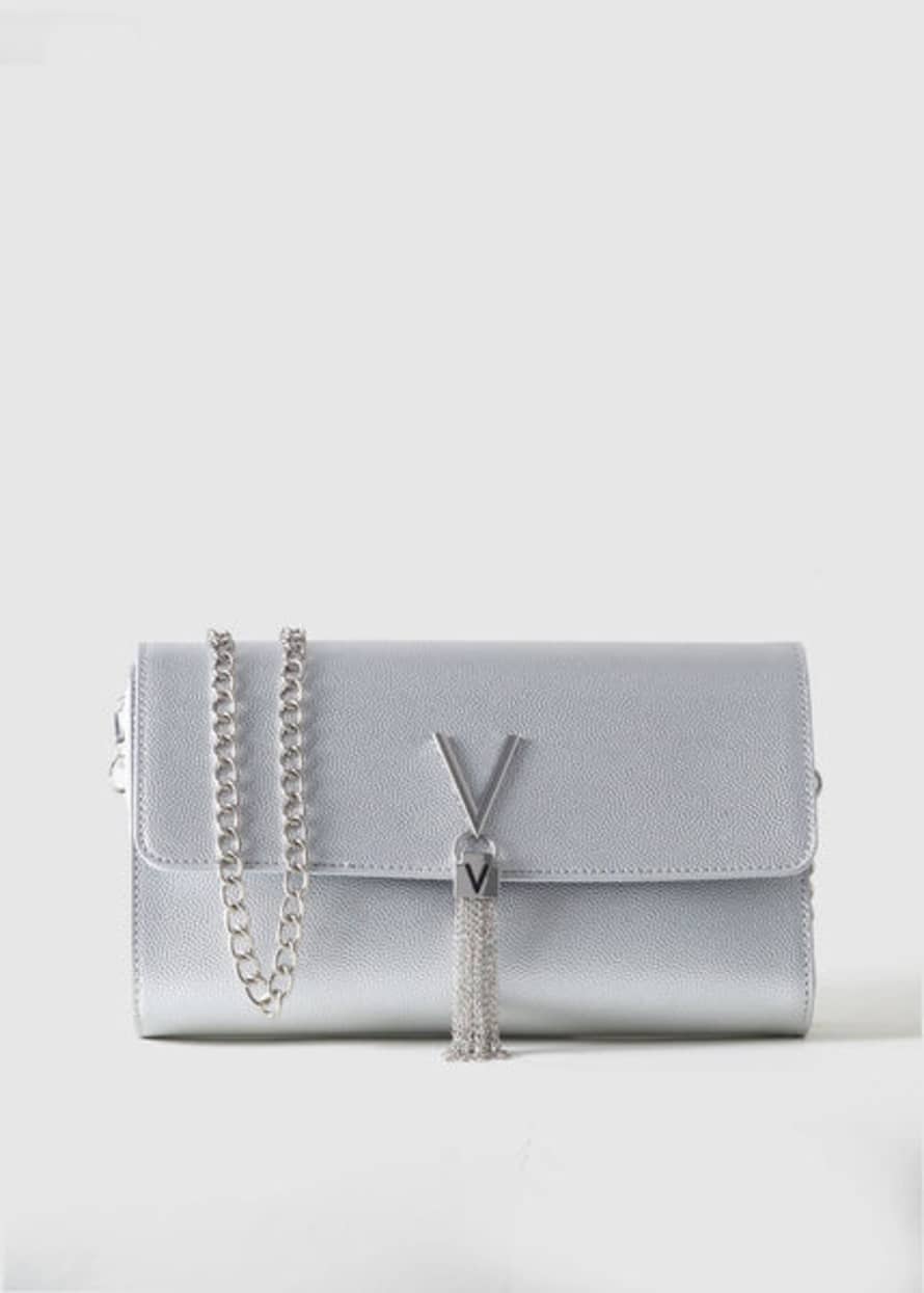 Women's Valentino Bags Navy Divina Small Clutch Crossbody Bag