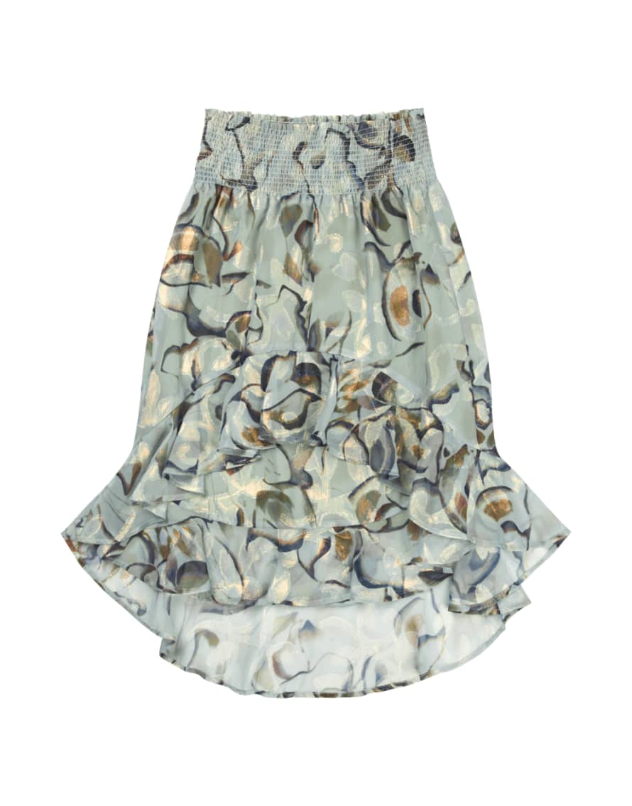 Munthe Espresina Mint Sparkle Pattern Frill Skirt Size: 12, Col: Mint