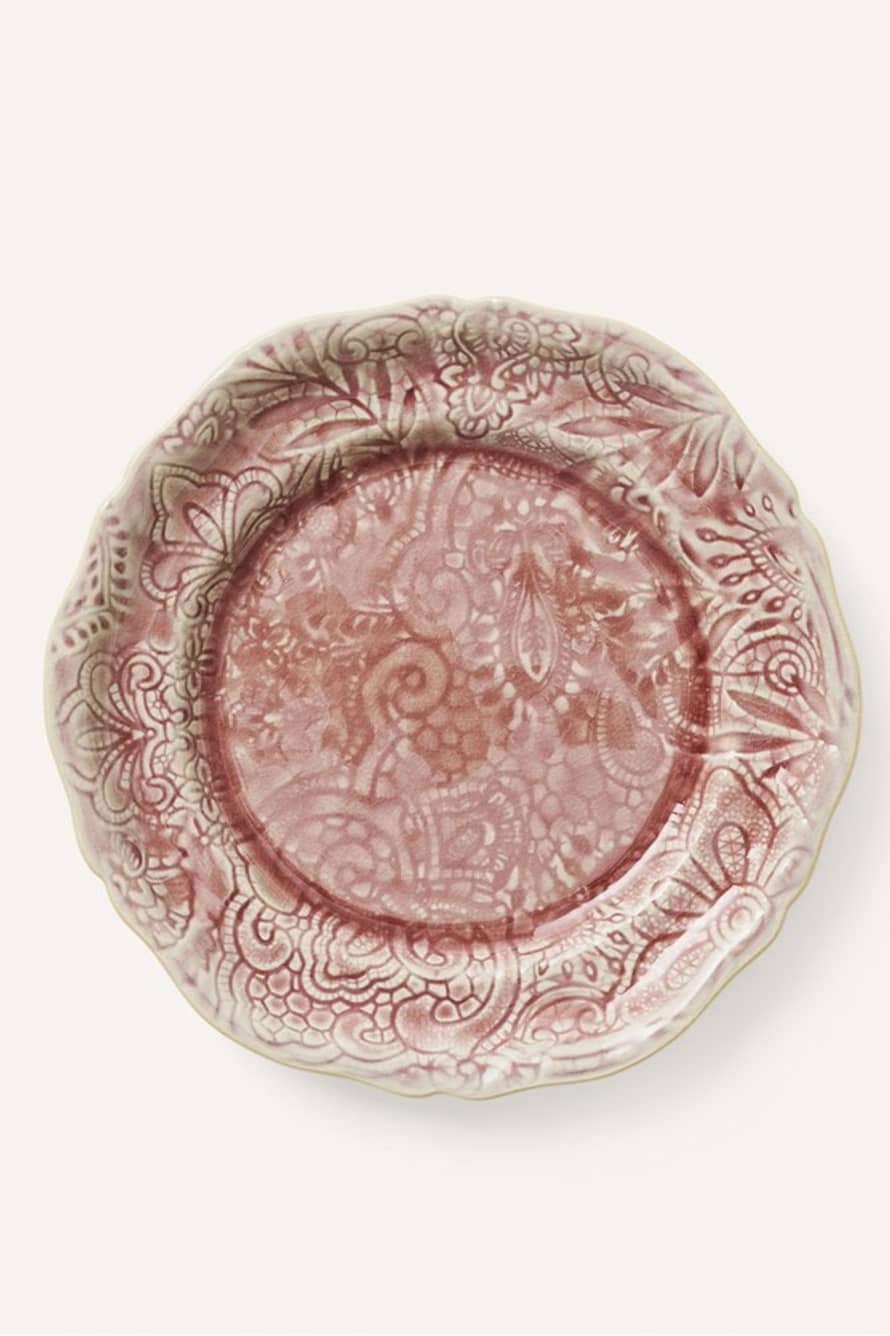 Sthal Salad Plate In Old Rose