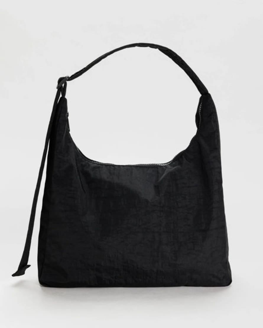 Baggu Large Nylon Shoulder Bag - Black