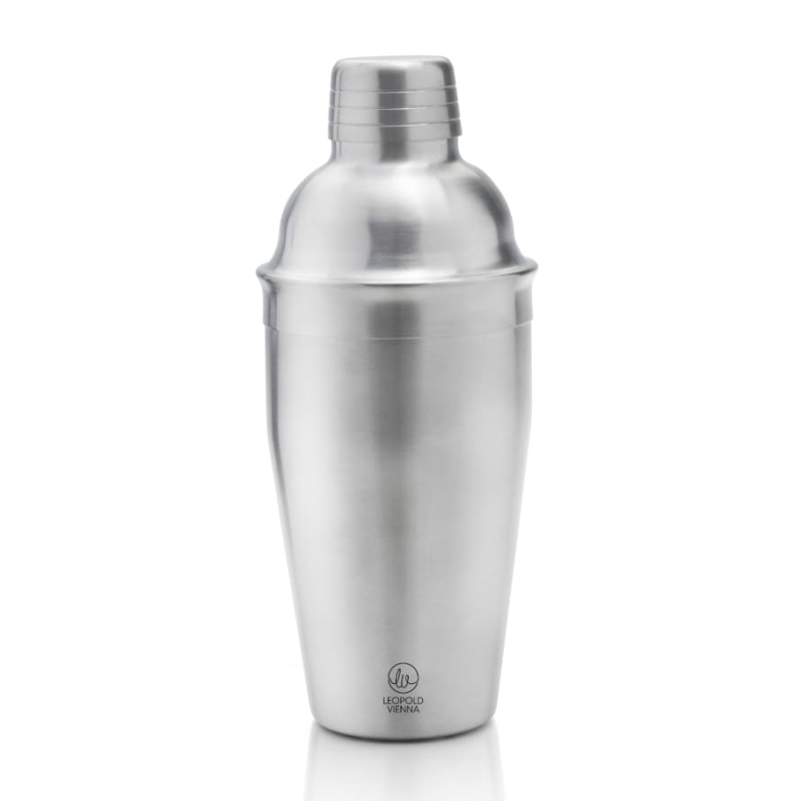 Leopold Vienna Holland Leopold Vienna Cocktail Shaker With Integrated Strainer 0.5l Capacity In Stainless Steel