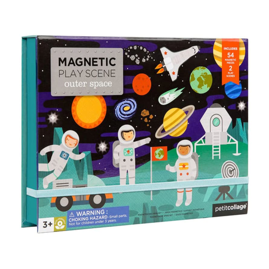 PetitCollage Outer Space Magnetic Play Scene