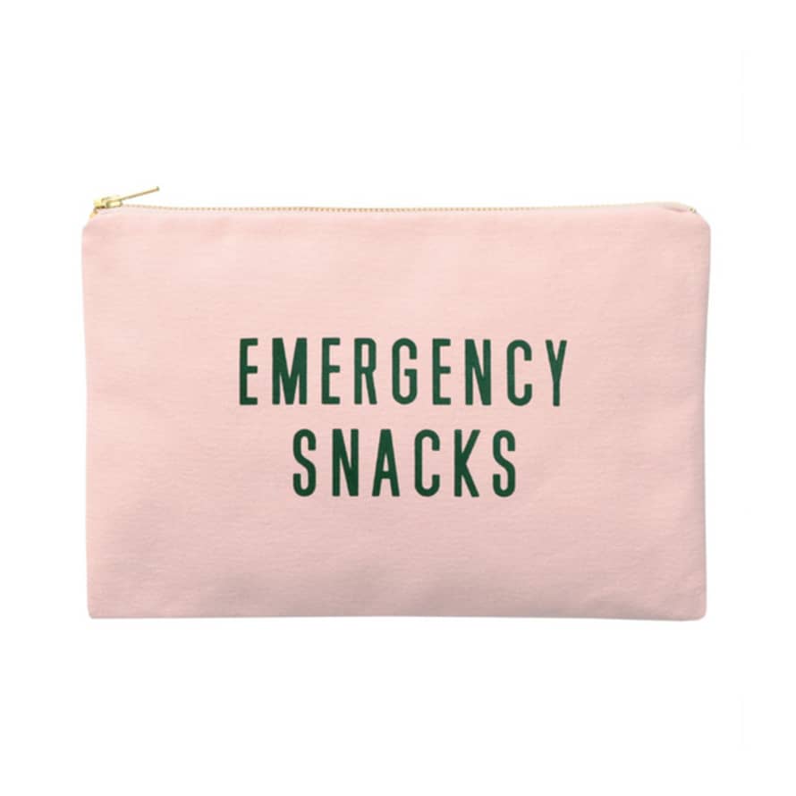 Alphabet Bags : Emergency Snacks - Blush Pink Pouch
