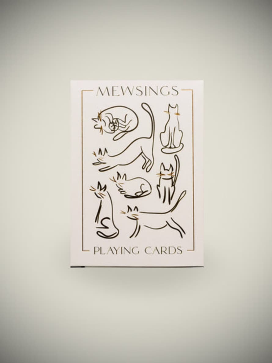 Design Works Juego De Cartas 'mewsings Cats'