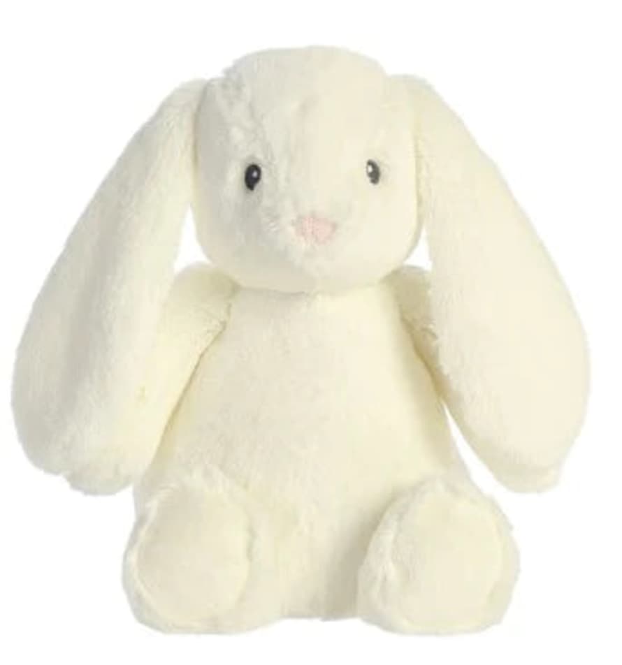 Palm Pals Ebba Dewey Rabbit Baby White Soft Toy