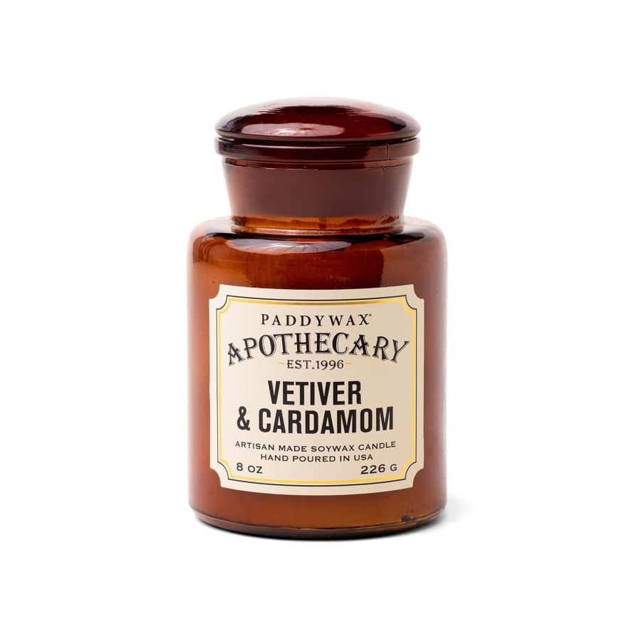 Paddywax Vela Apothecary 'vetiver Y Cardamomo' 8oz