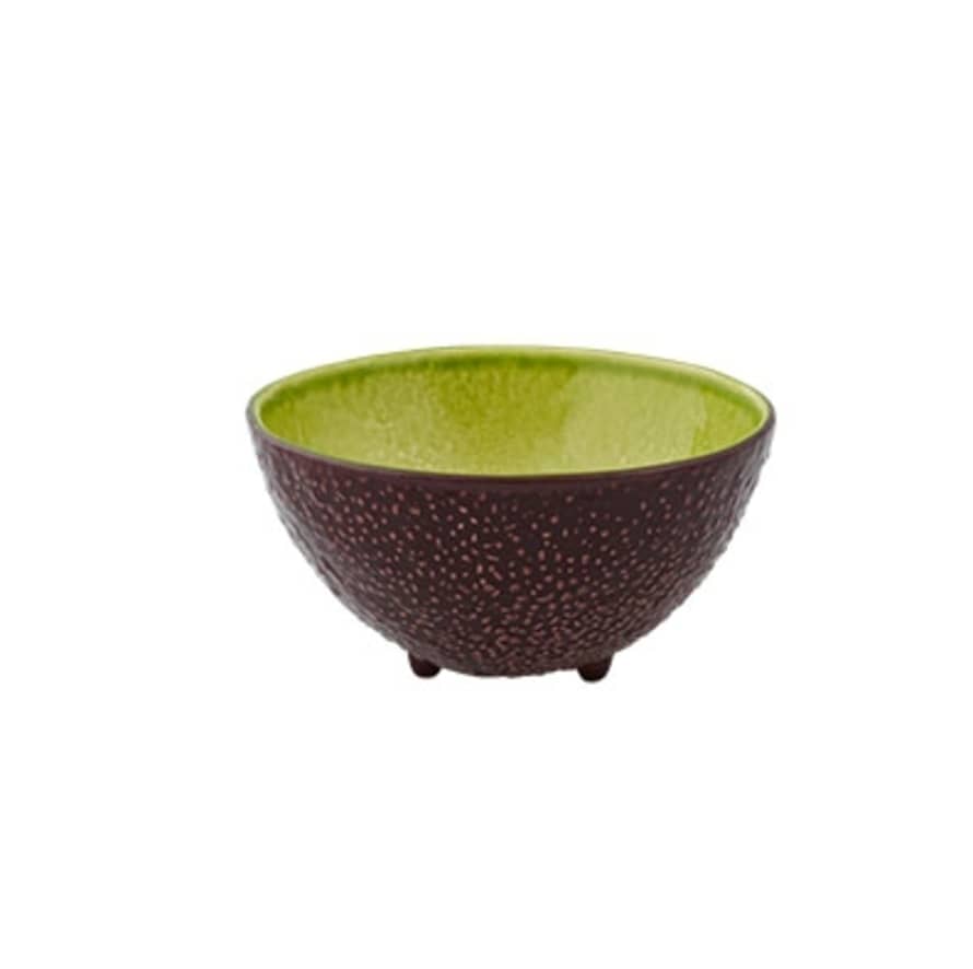 Bordallo Pinheiro Handmade Ceramic Avocado Bowl