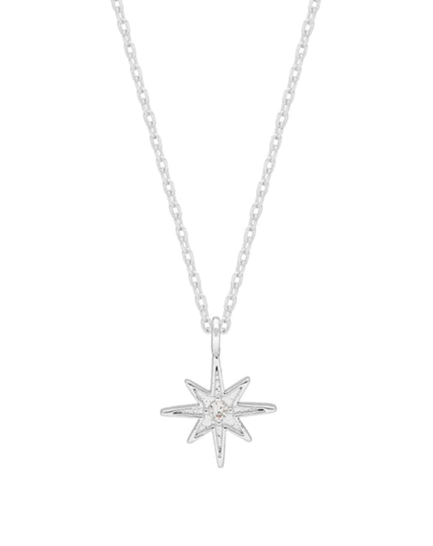 Estella Bartlett  - North Star Necklace In Silver