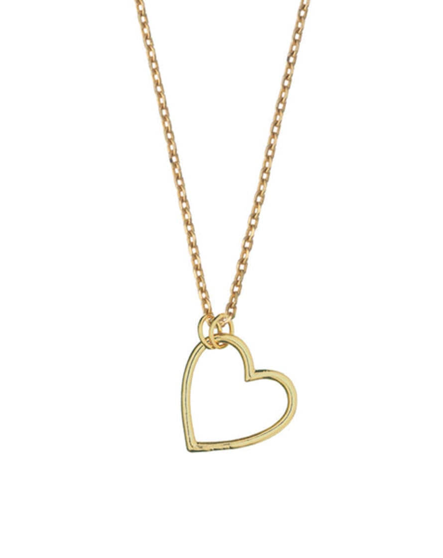 Estella Bartlett  - Open Heart Necklace