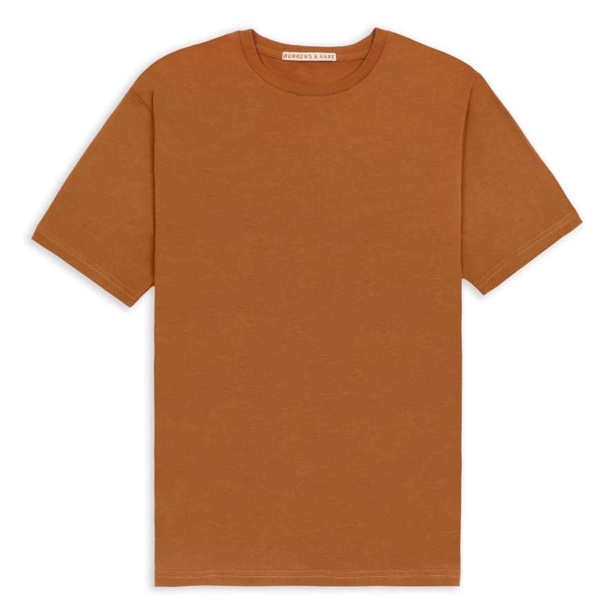 Burrows & Hare  Egyptian Cotton T-shirt - Glazed Ginger