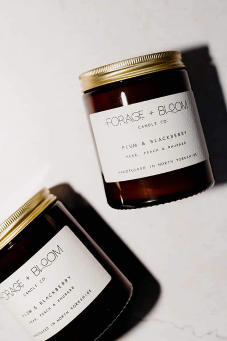 Forage & Bloom Candle Co. Forage + Bloom Candle Co. - Candle- Plum & Blackberry