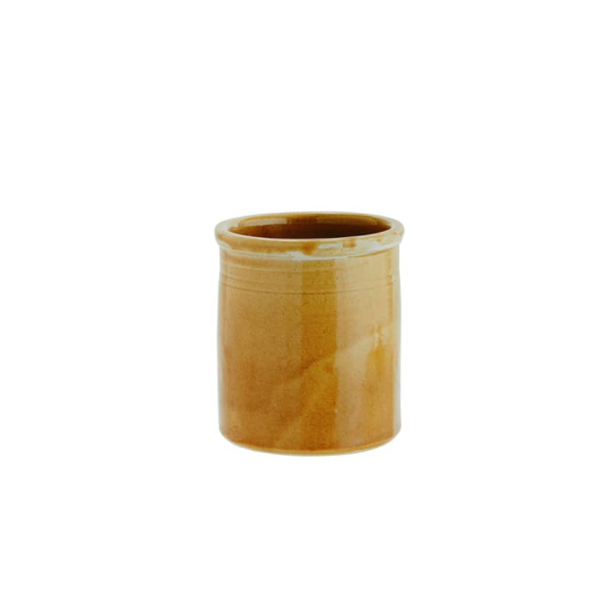 The Deco Shop Ltd Mustard Glaze Stoneware Jar