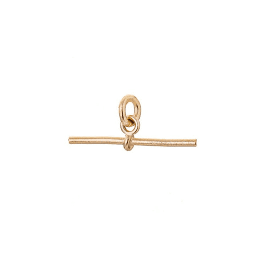 Renné Jewellery 9 Carat Gold T Bar Charm