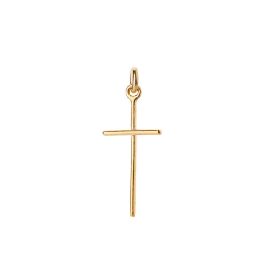 Renné Jewellery 18 Carat Gold Plated Cross Charm