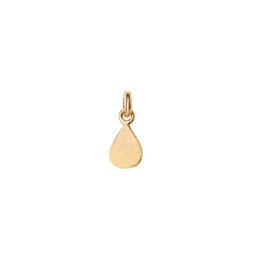 Renné Jewellery 18 Carat Gold Plated Drop Charm