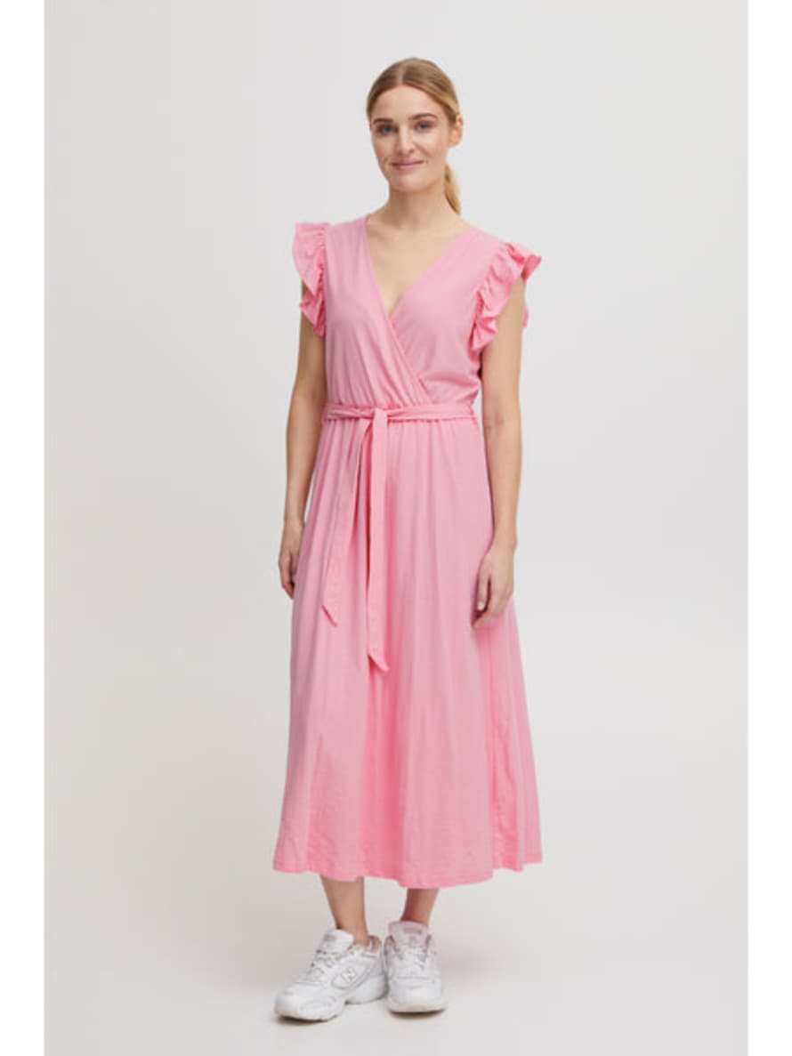 b.young Paige Dress Begonia Pink