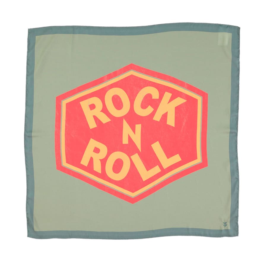 Sisters Department Pañuelo Sedoso Rock & Roll Green