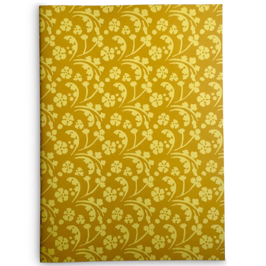 Cambridge Imprint Giant Patterned Scrapbook - Yellow Wild Flowers