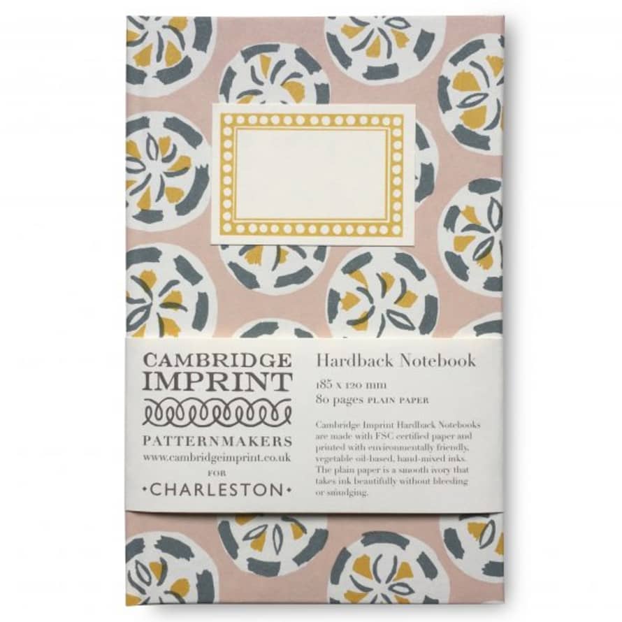 Cambridge Imprint Hardback Notebook - Charleston Roundel