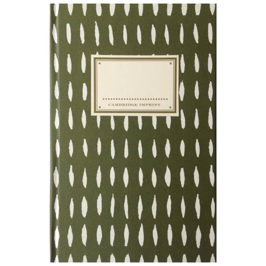 Cambridge Imprint Hardback Notebook - Seed Olive