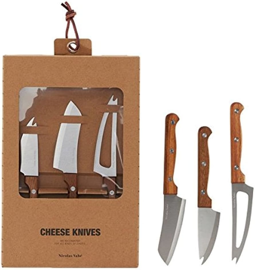 Nicolas Vahé  Set of 3 Nature Cheese Knives