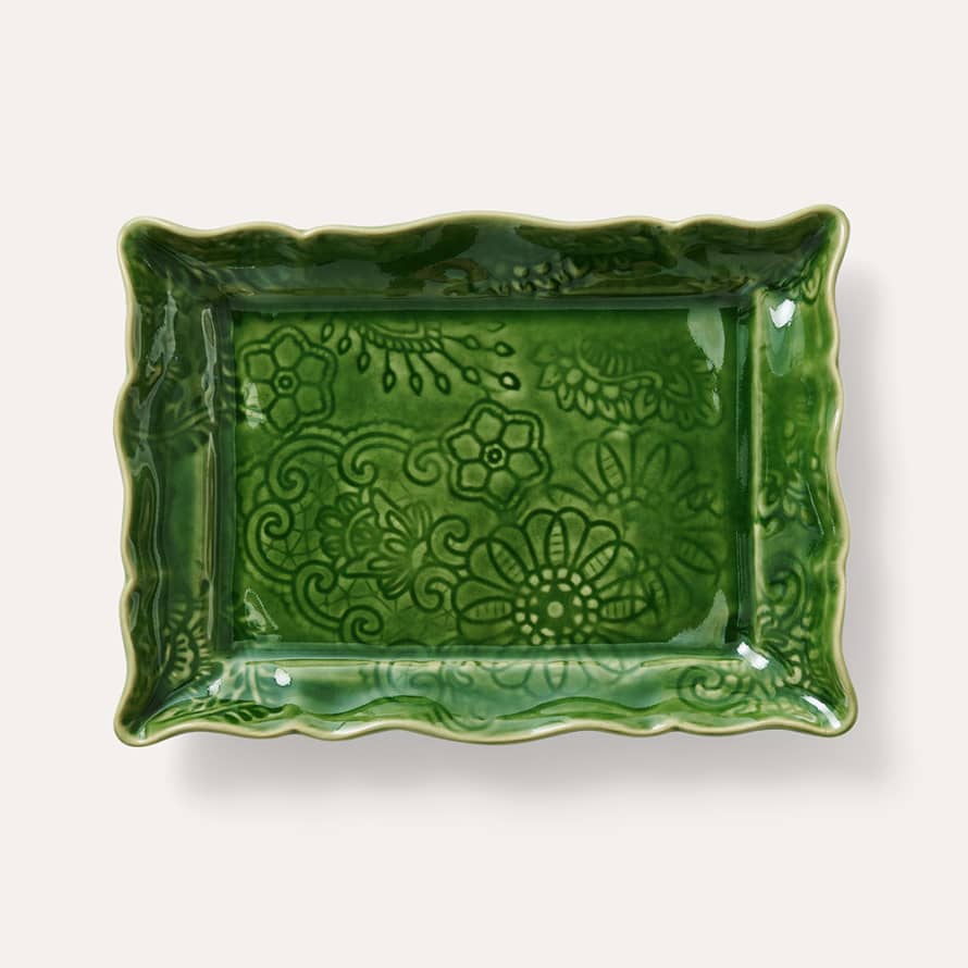 Stahl Ceramics Appetiser Plate in Seaweed